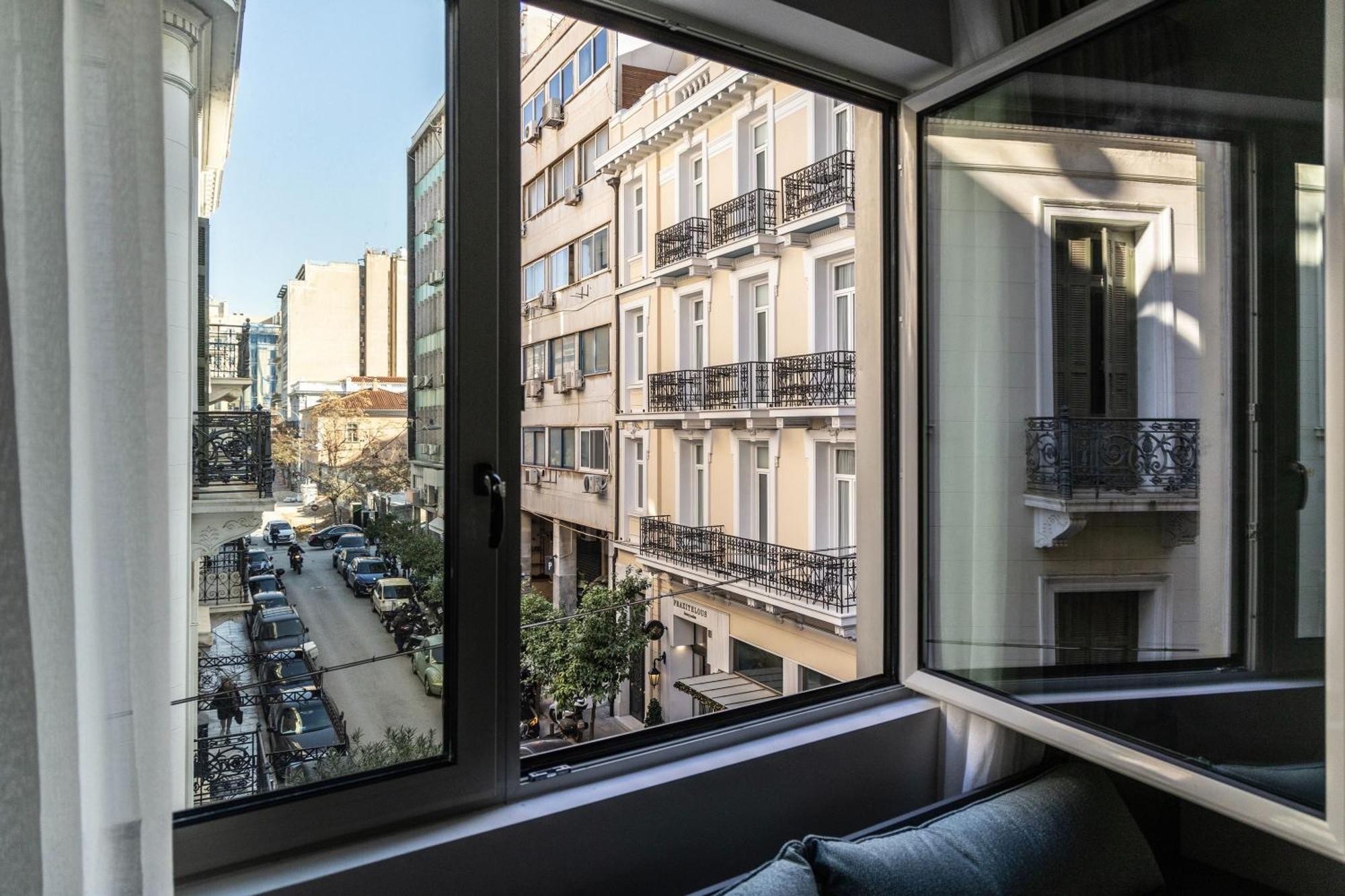 Celestial Athens Suites At Praxitelous Buitenkant foto